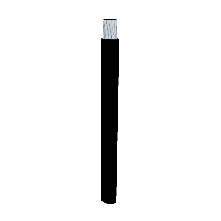 Cross-Linked Polyethylene Single Conductor Wire - 500 ft - 10 ga - Black